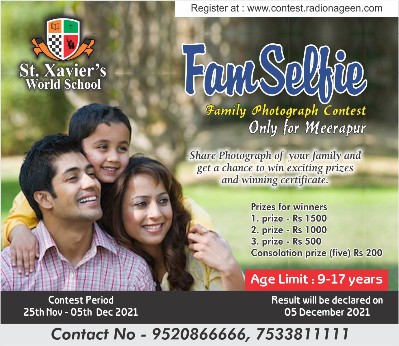 Fam selfie (Family photograph Contest-  Only for Meerapur)