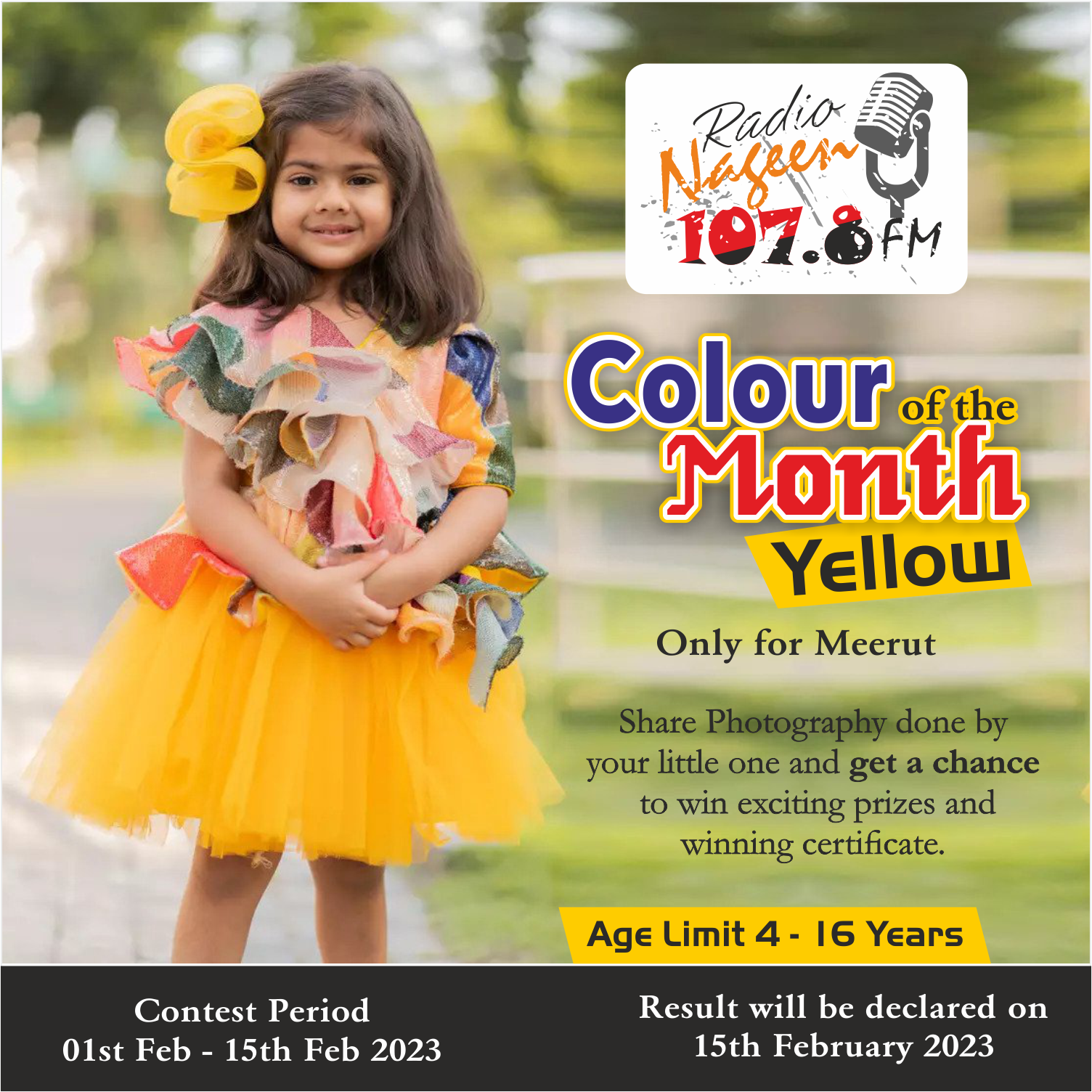 Colour of the Month Yellow